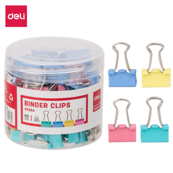 Deli Binder Clips 15mm