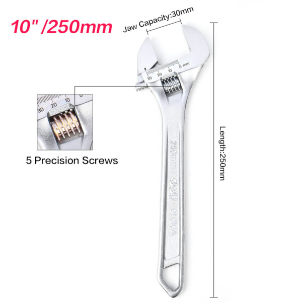 Adjustable Wrench 10"