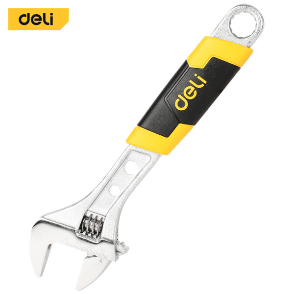 Adjustable Wrench Comfrt Grip Handle 10"