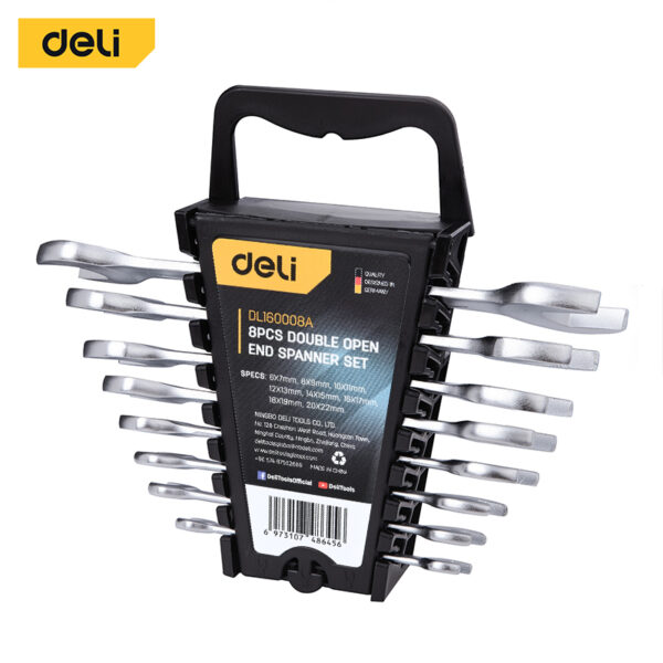 Combination Spanner Set=8pcs Doubel Open End.