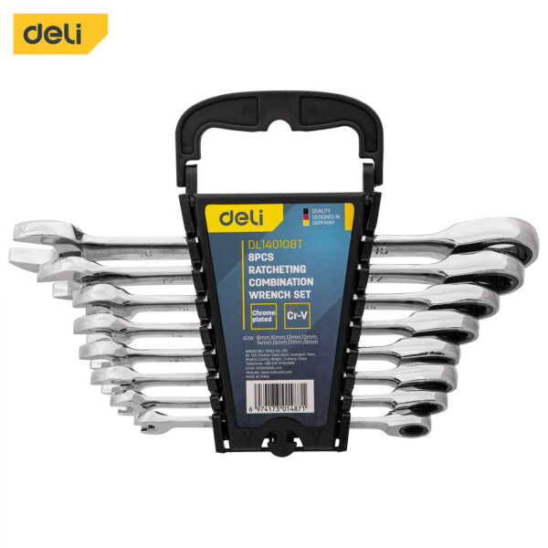 Ratchet Dual-use Wrench 8 pcs Set