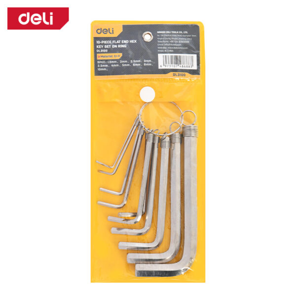 Hex Key 10pcs Set