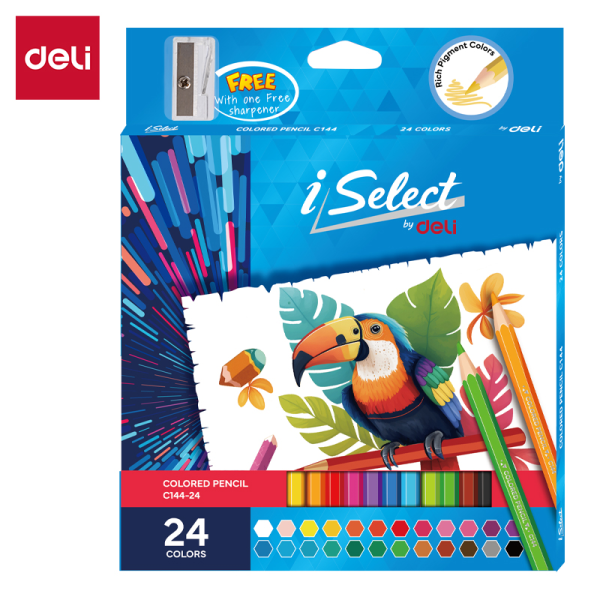 Deli I Select Color Pencil 24 Colors