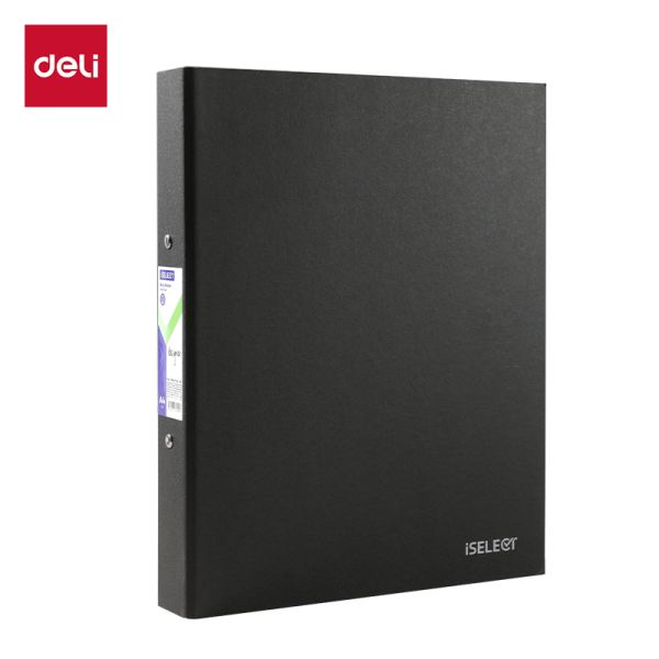Deli Iselect 'O ' Ring Binder Black 1"