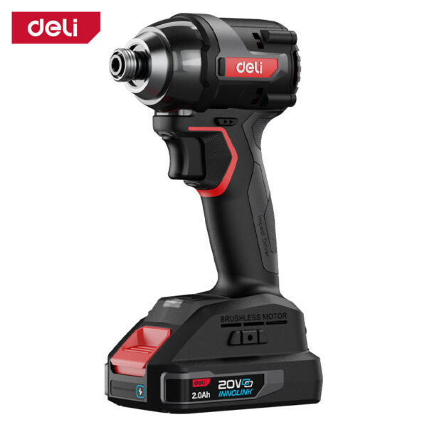Deli Li-ion Impact Driver 6.35mm 20V 2Ahx2