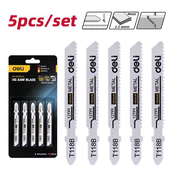 Jig Saw Blade 50mm 12TPI Metal (Bls=5pc)