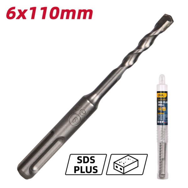 SDS Plus Hammer Drill bit dia 6*110mm(1x20)