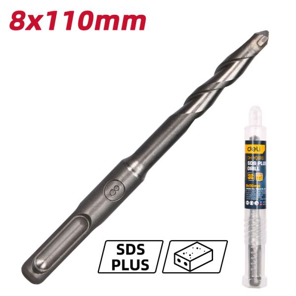 SDS Plus Hammer Drill bit dia 8*110mm(1x20)
