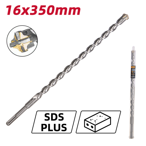 SDS Plus Hammer Drill X-Tip 16x350mm