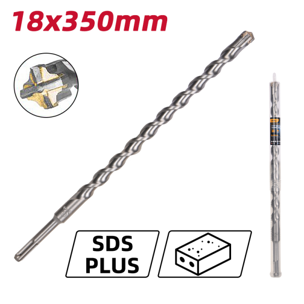 SDS Plus Hammer Drill X-Tip 18x350mm