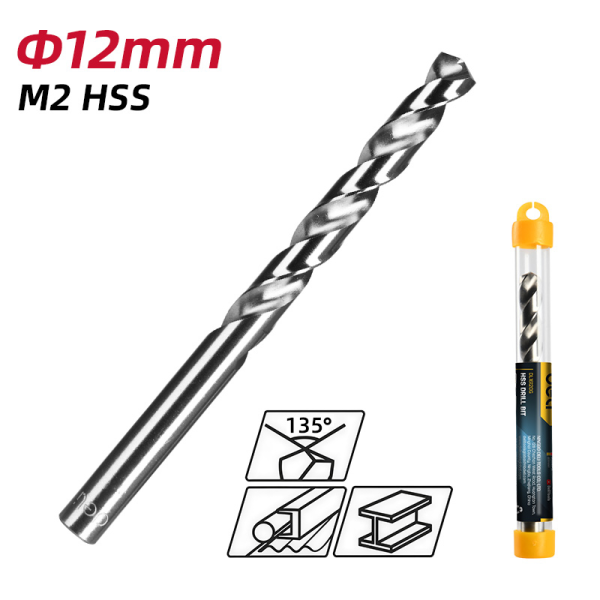 HSS Drill bit 135 degree  12mm
