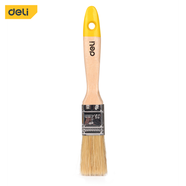 Wooden handle paint  brush 1"