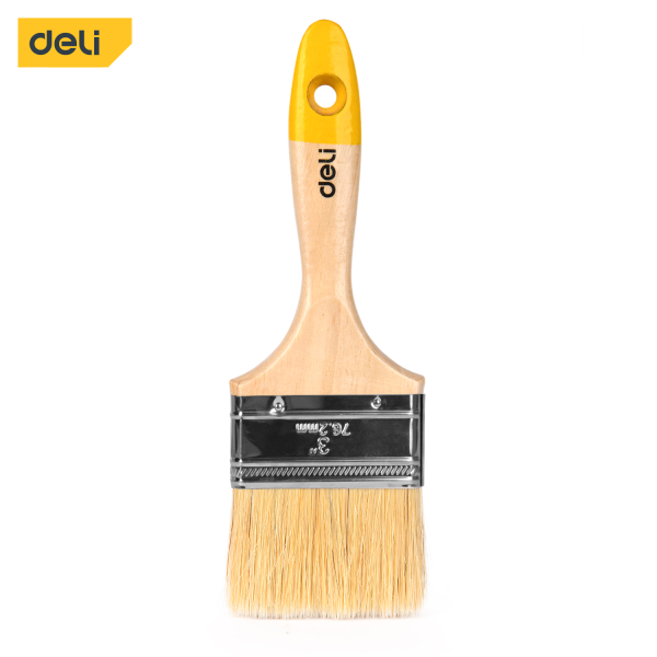 Wooden handle paint  brush 3"