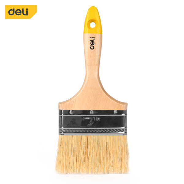 Wooden handle paint  brush 4"
