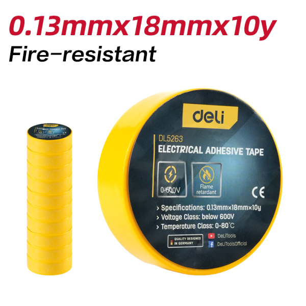 Electrical insulating tape 18mmx10mtr YW
