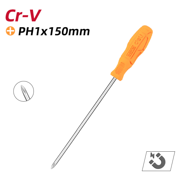 Screwdrvr Phillips Cmfrt hndle PH1x150mm