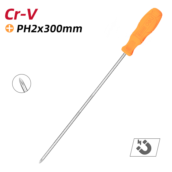 Screwdrvr Phillips Cmfrt hndle PH2x300mm